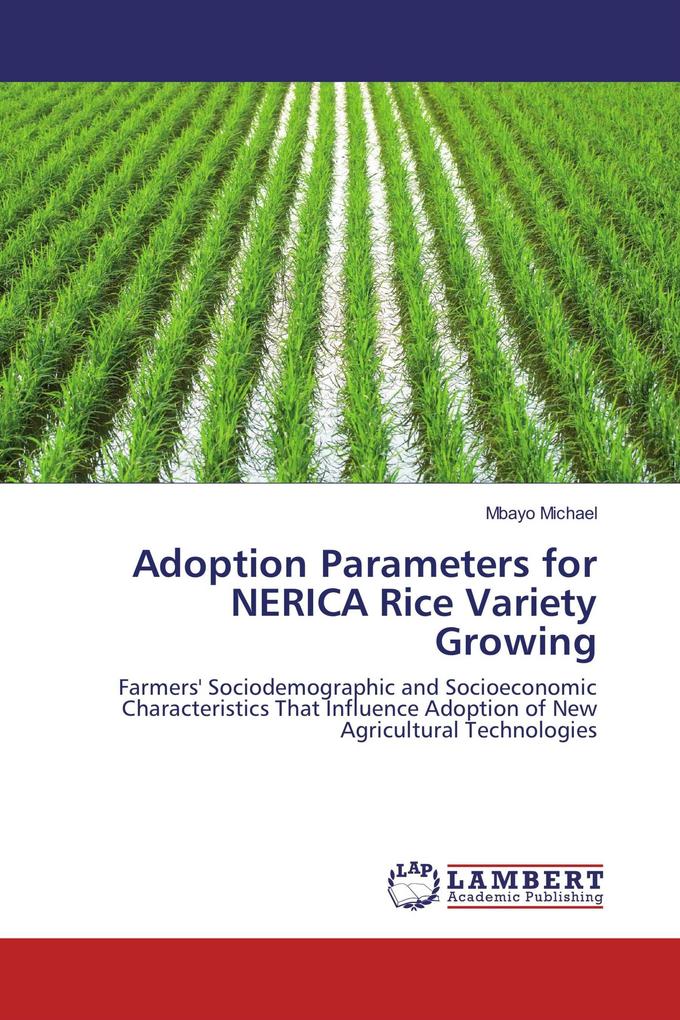 Adoption Parameters for NERICA Rice Variety Growing