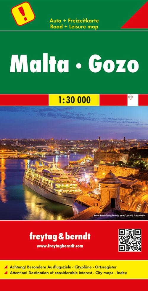 Malta - Gozo Autokarte 1:30.000