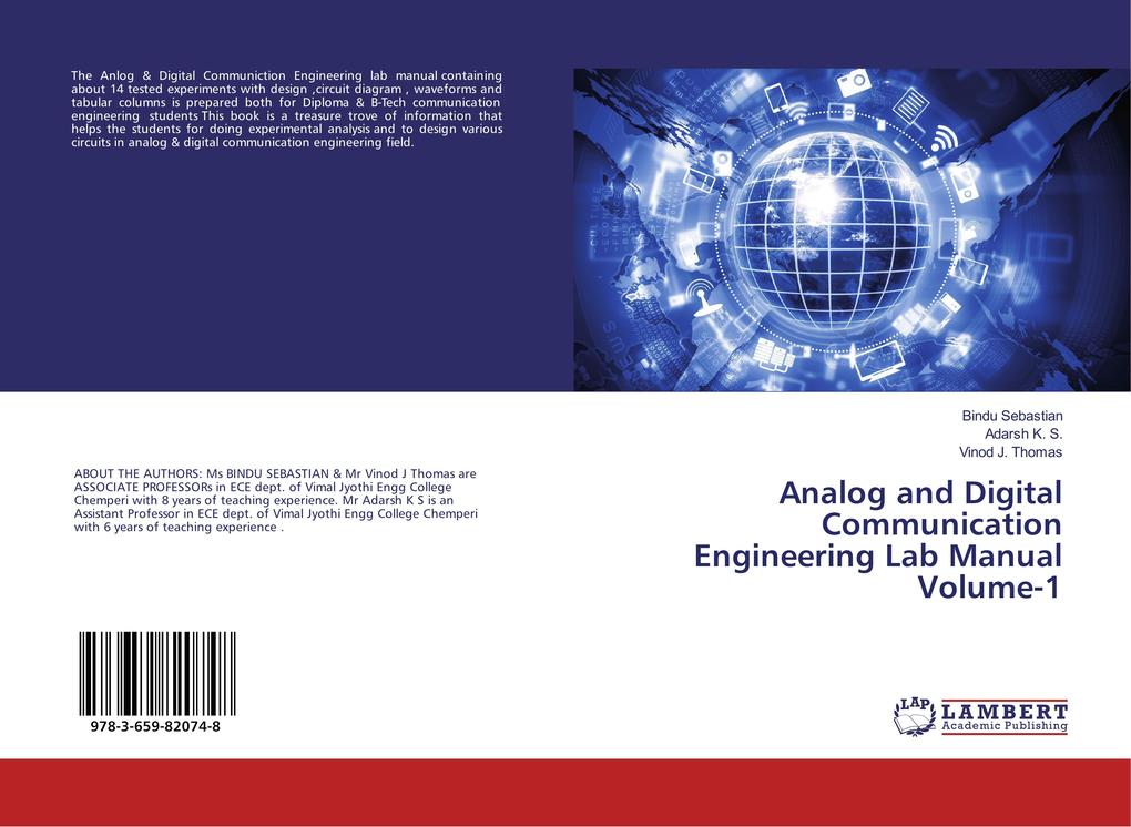 Analog and Digital Communication Engineering Lab Manual Volume-1