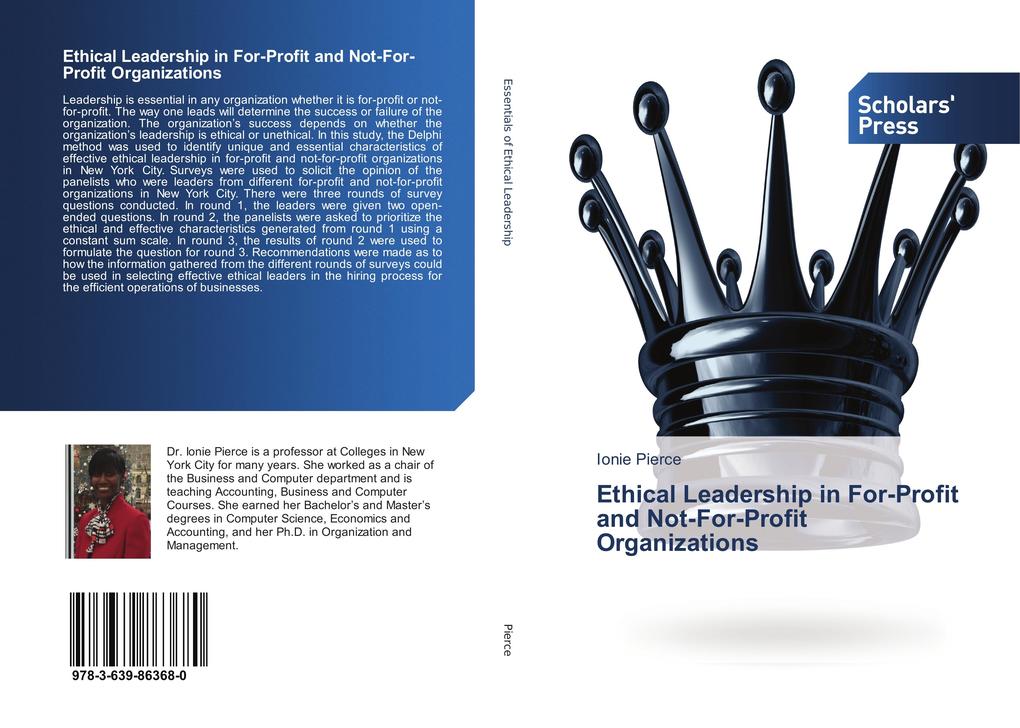 Ethical Leadership in For-Profit and Not-For-Profit Organizations