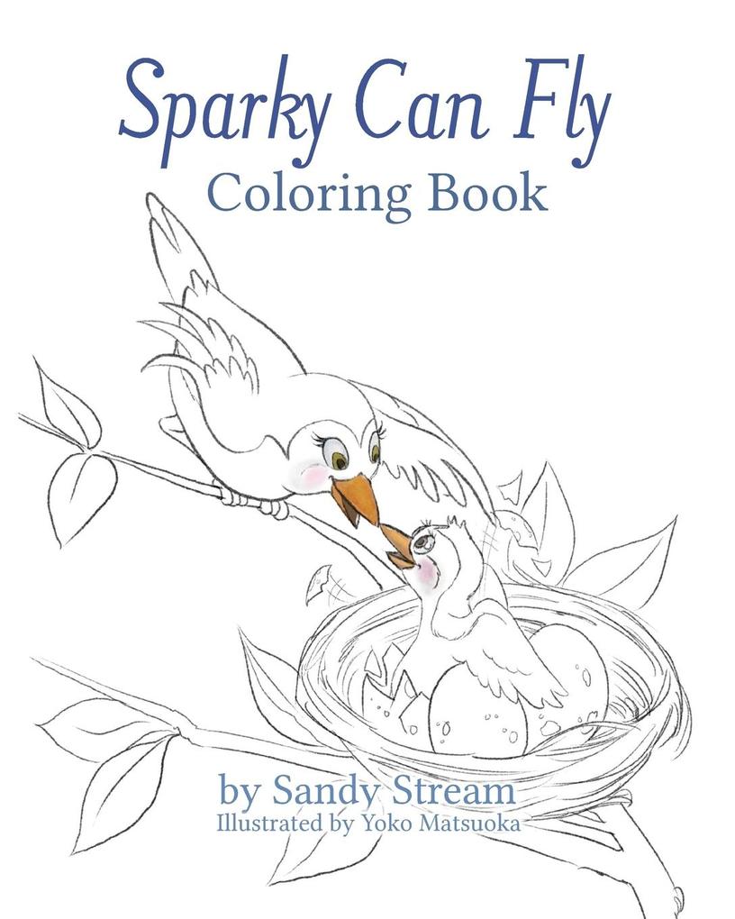 Sparky Can Fly - Coloring Book
