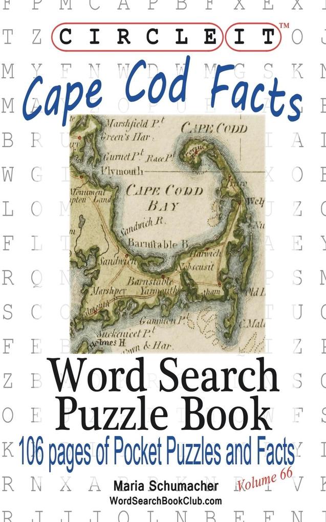 Circle It Cape Cod Facts Word Search Puzzle Book