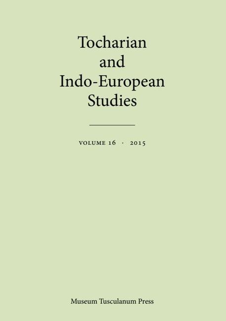 Tocharian and Indo-European Studies 16