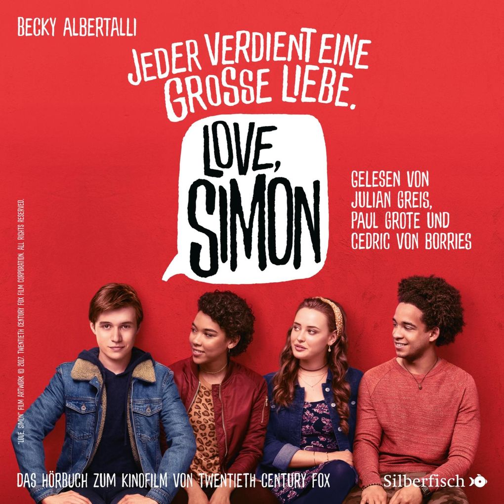 Love Simon (Filmausgabe) (Nur drei Worte Love Simon): Jeder verdient eine große Liebe.