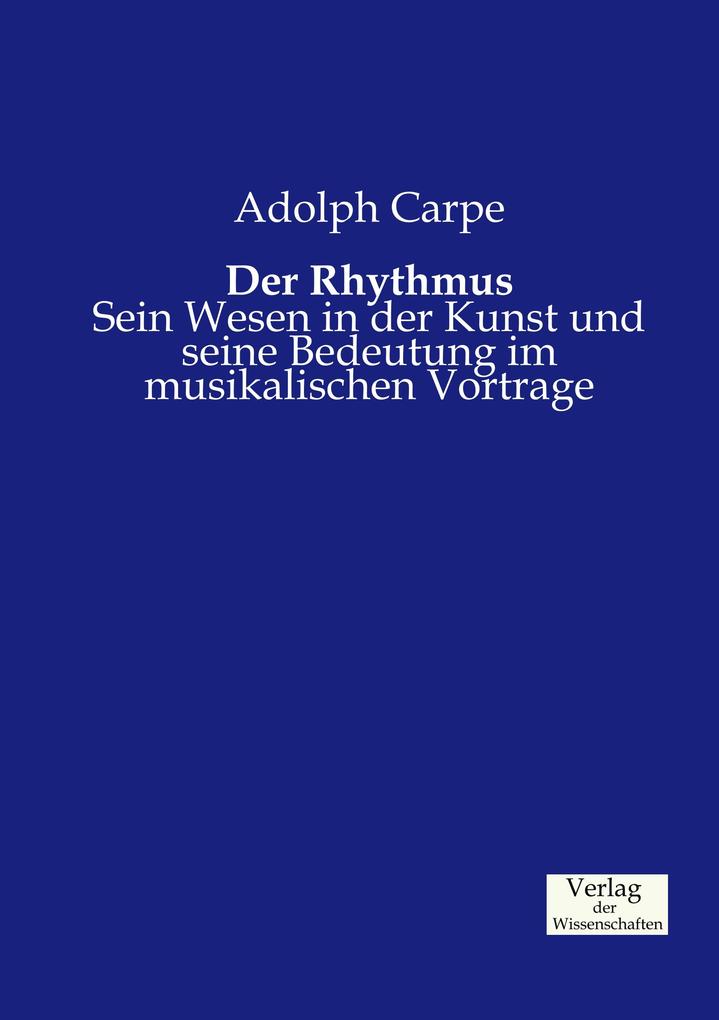 Der Rhythmus