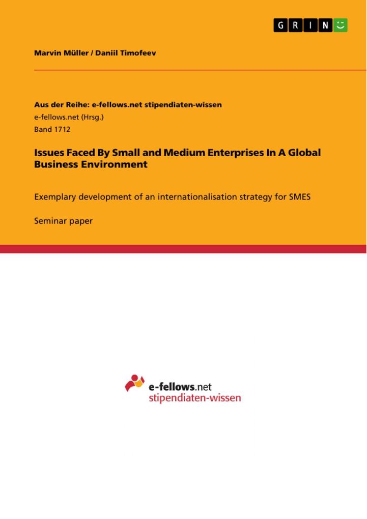 Issues Faced By Small and Medium Enterprises In A Global Business Environment