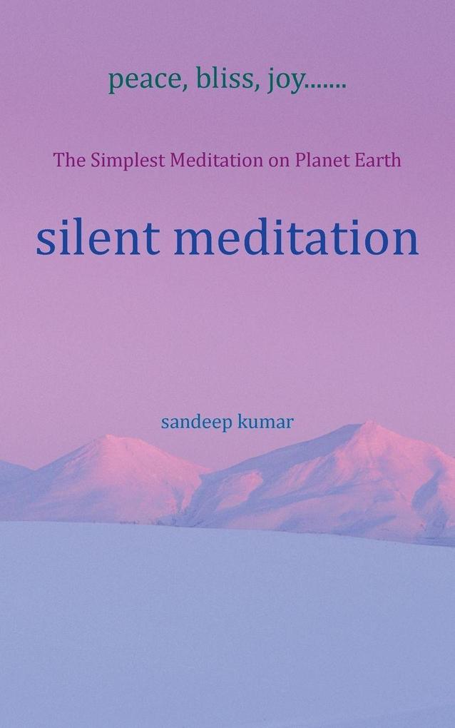 silent meditation