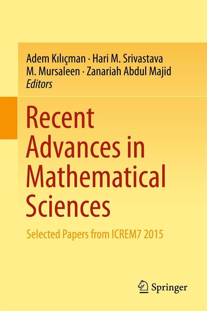 Recent Advances in Mathematical Sciences