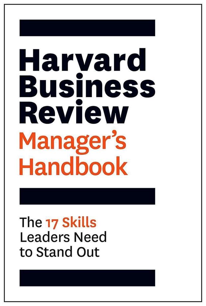 Harvard Business Review Manager‘s Handbook