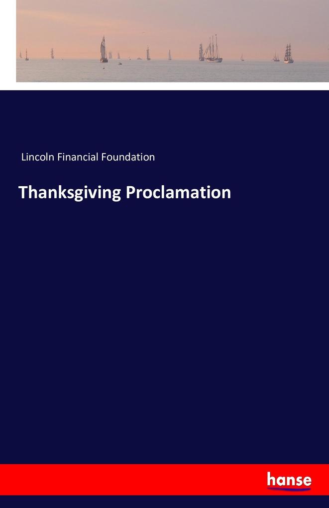Thanksgiving Proclamation