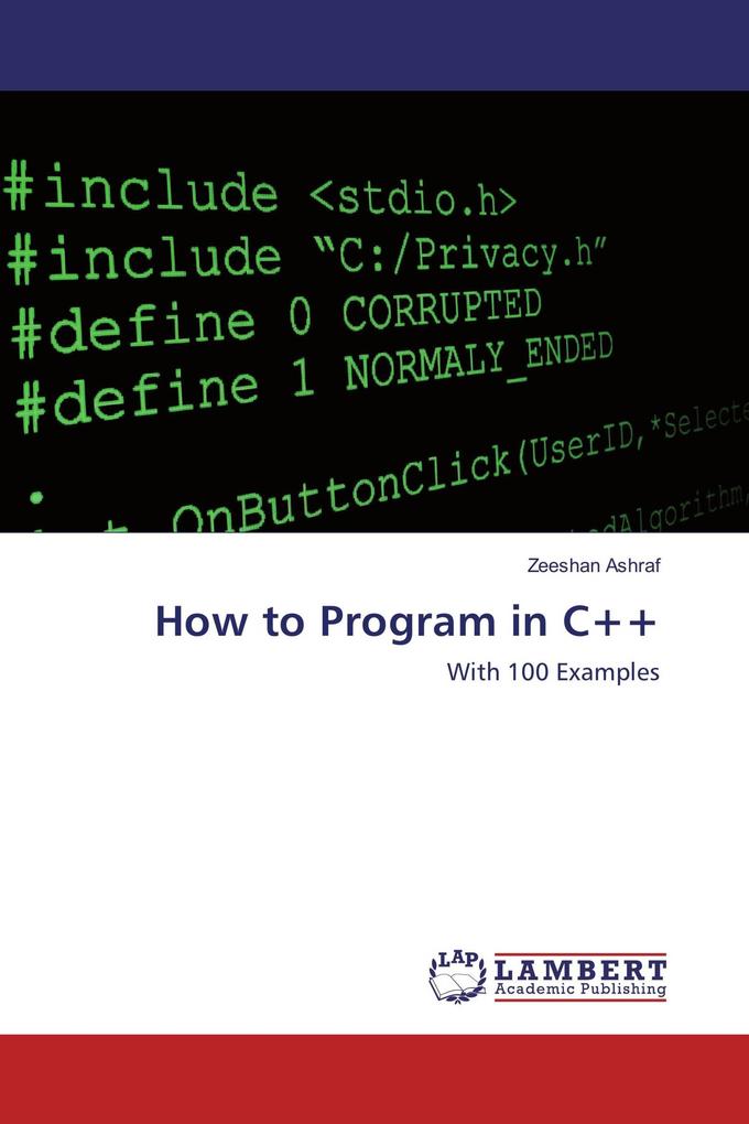 How to Program in C++