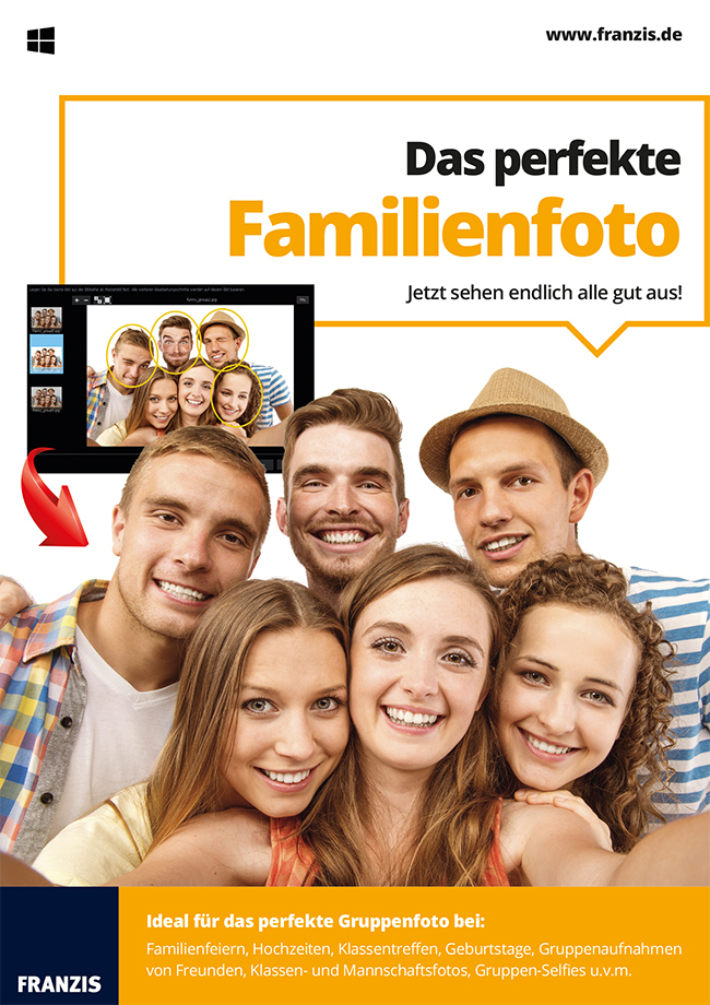 Perfekte Gruppenfotos