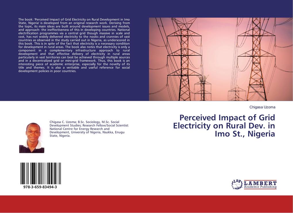 Perceived Impact of Grid Electricity on Rural Dev. in Imo St. Nigeria