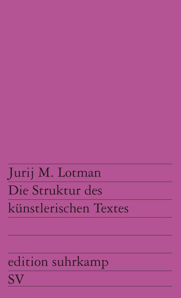 Die Struktur des künstlerischen Textes