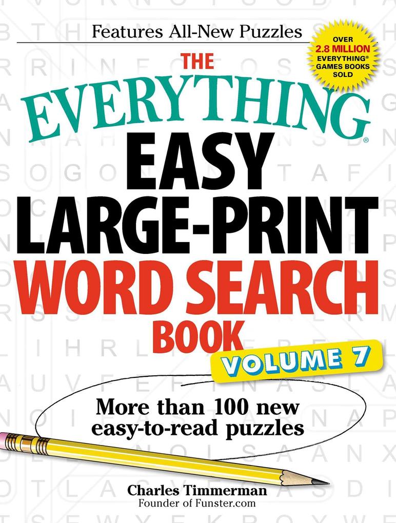 The Everything Easy Large-Print Word Search Book Volume 7
