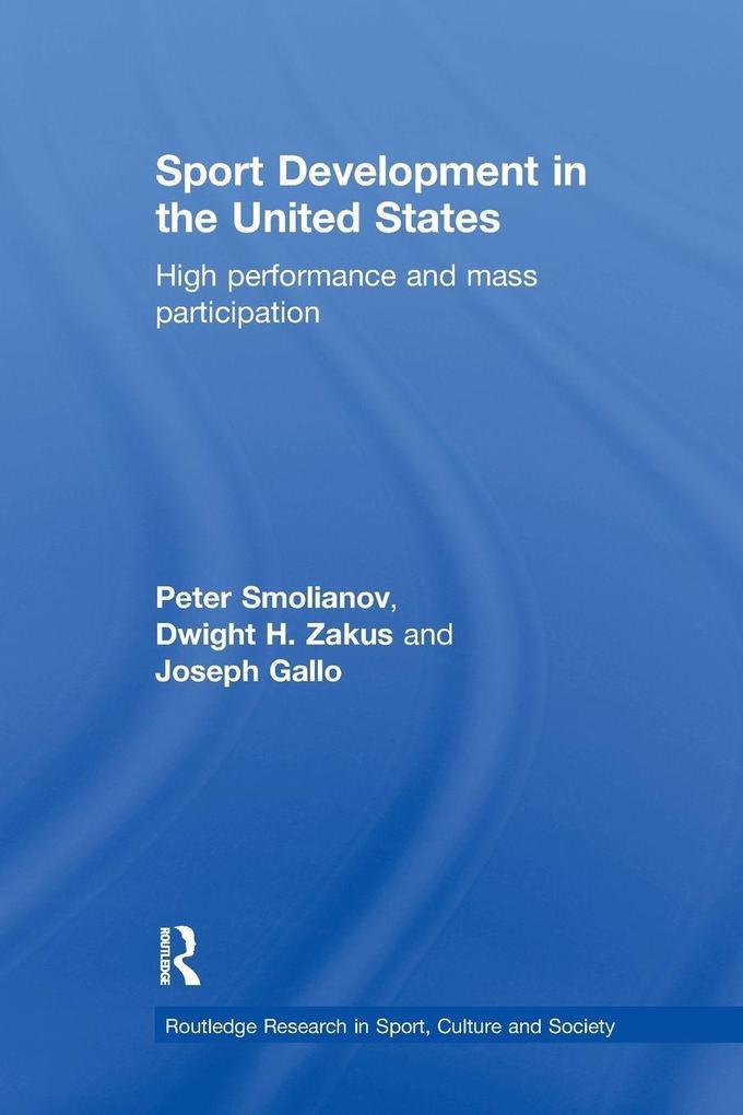 Sport Development in the United States