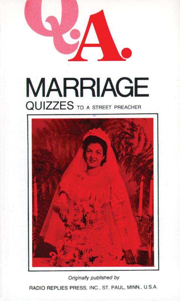 Marriage Quizzes - Rev. Fr. Leslie Rumble