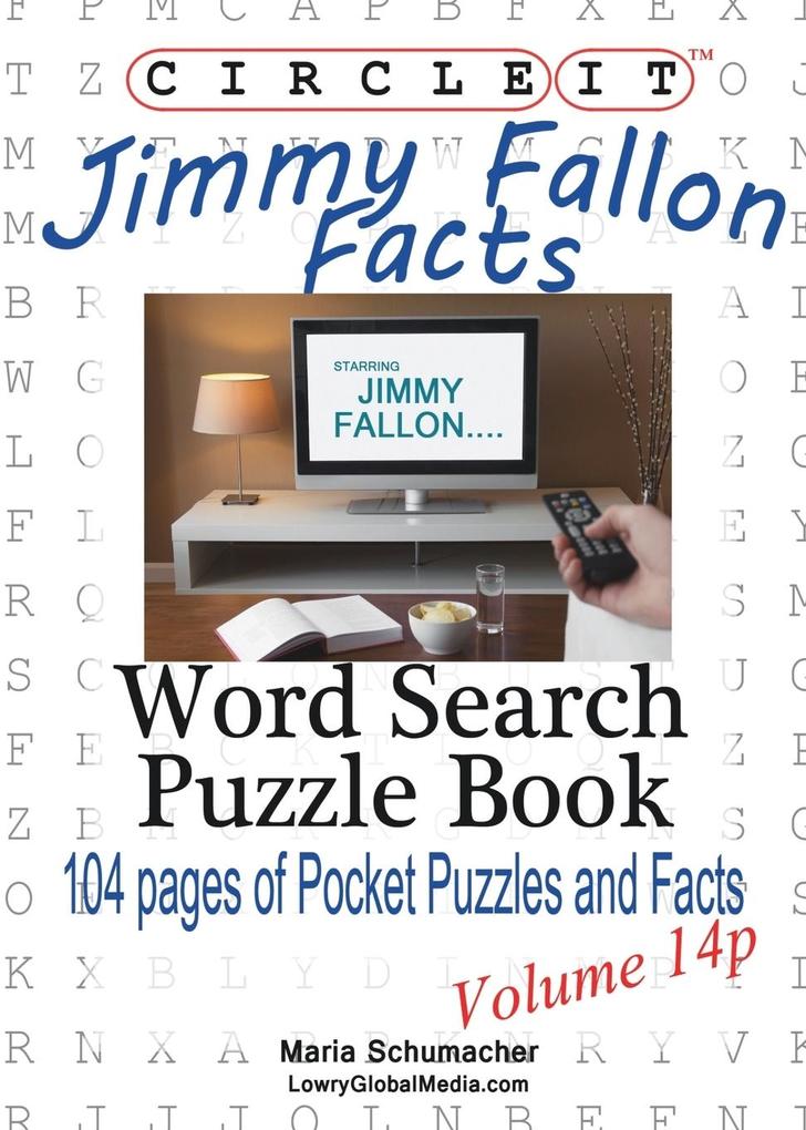 Circle It Jimmy Fallon Facts Pocket Size Word Search Puzzle Book