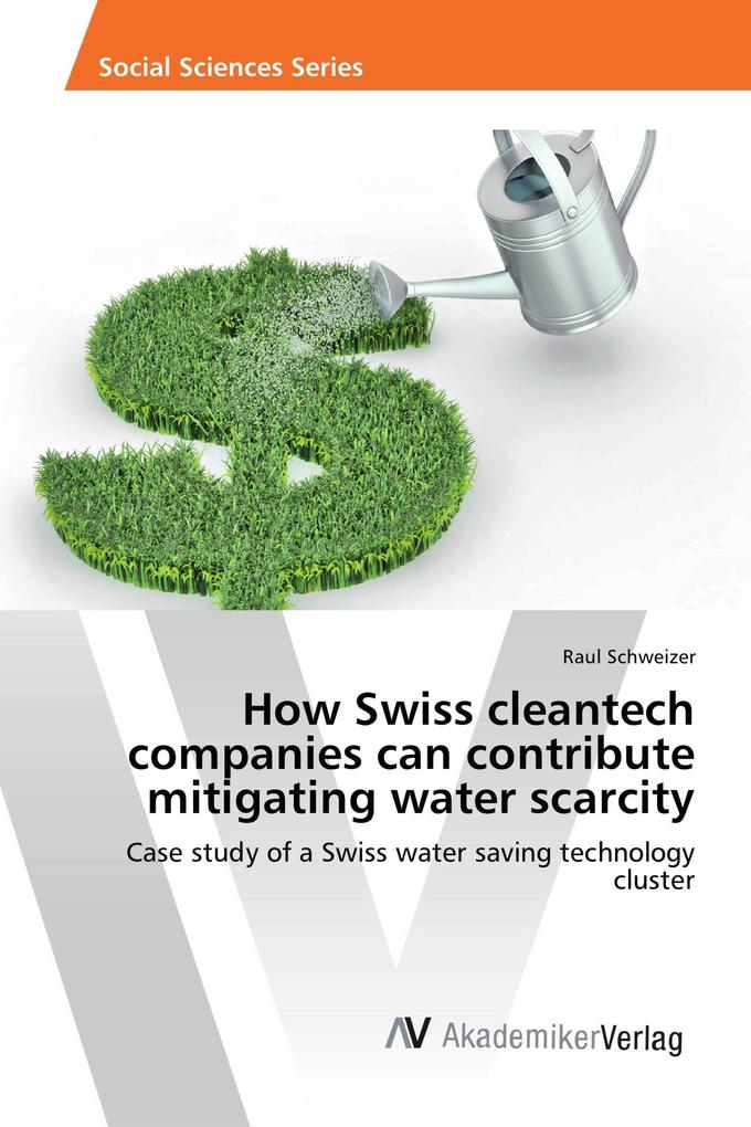 How Swiss cleantech companies can contribute mitigating water scarcity