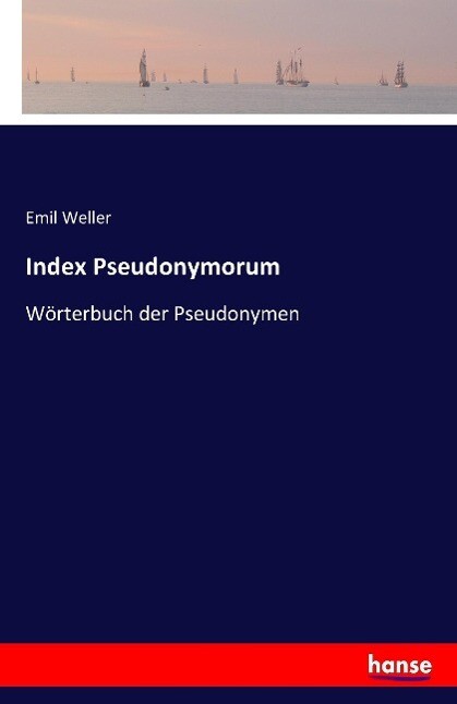 Image of Index Pseudonymorum