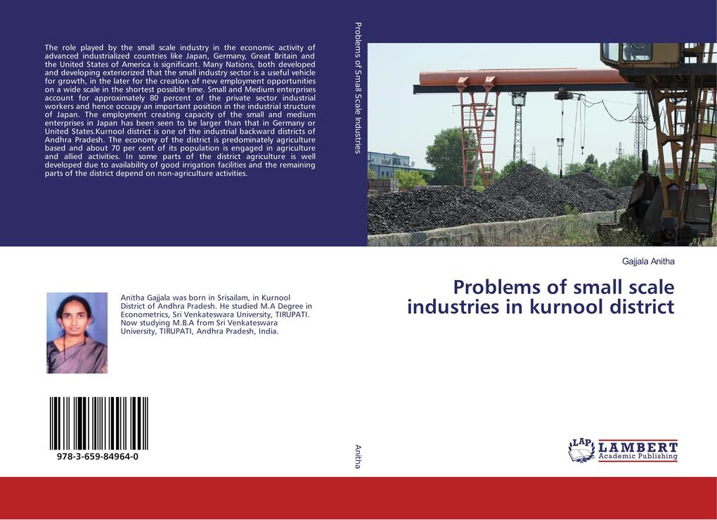 Problems of small scale industries in kurnool district