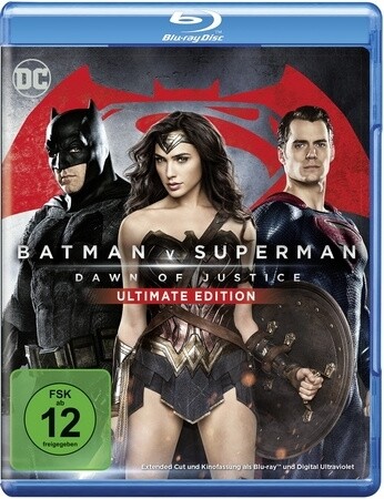 Batman V. Superman: Dawn Of Justice 1 Blu-ray + Digital UV (Ultimate Edition)