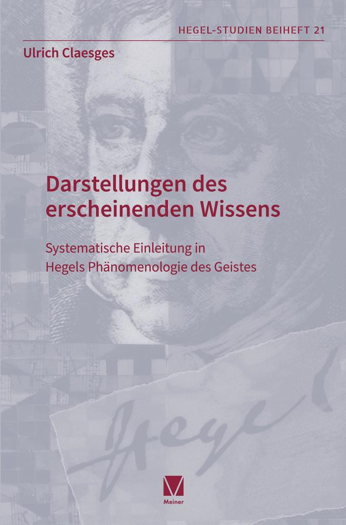 Darstellungen des erscheinenden Wissens