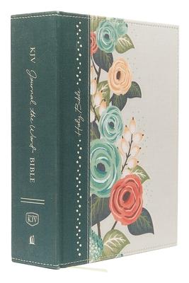 KJV Large Print Bible Journal the Word Reflect Journal or Create Art Next to Your Favorite Verses (Green Cloth Over Board Red Letter: King James Version)