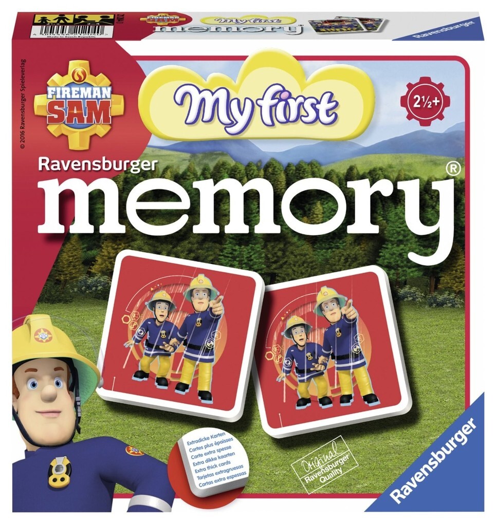Fireman Mein erstes memory® Lustige Kinderspiele