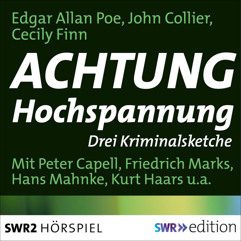Achtung Hochspannung