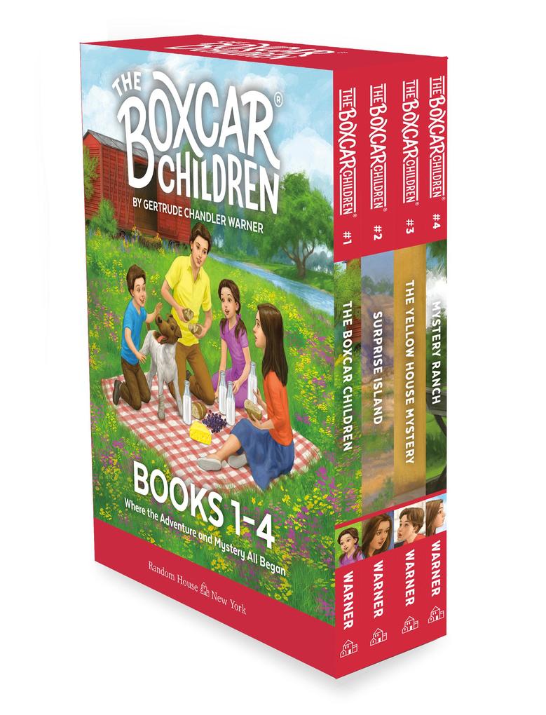 Random House Llc Us The Boxcar Children Mysteries Boxed Set 1-4