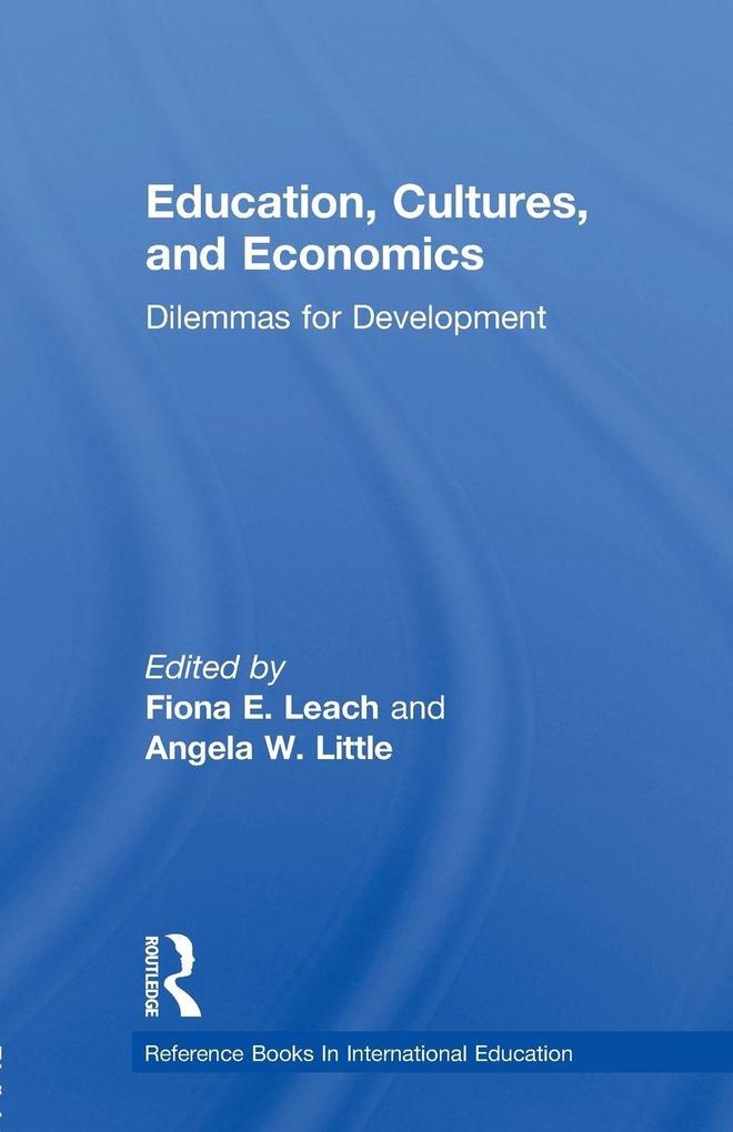 Education Cultures and Economics