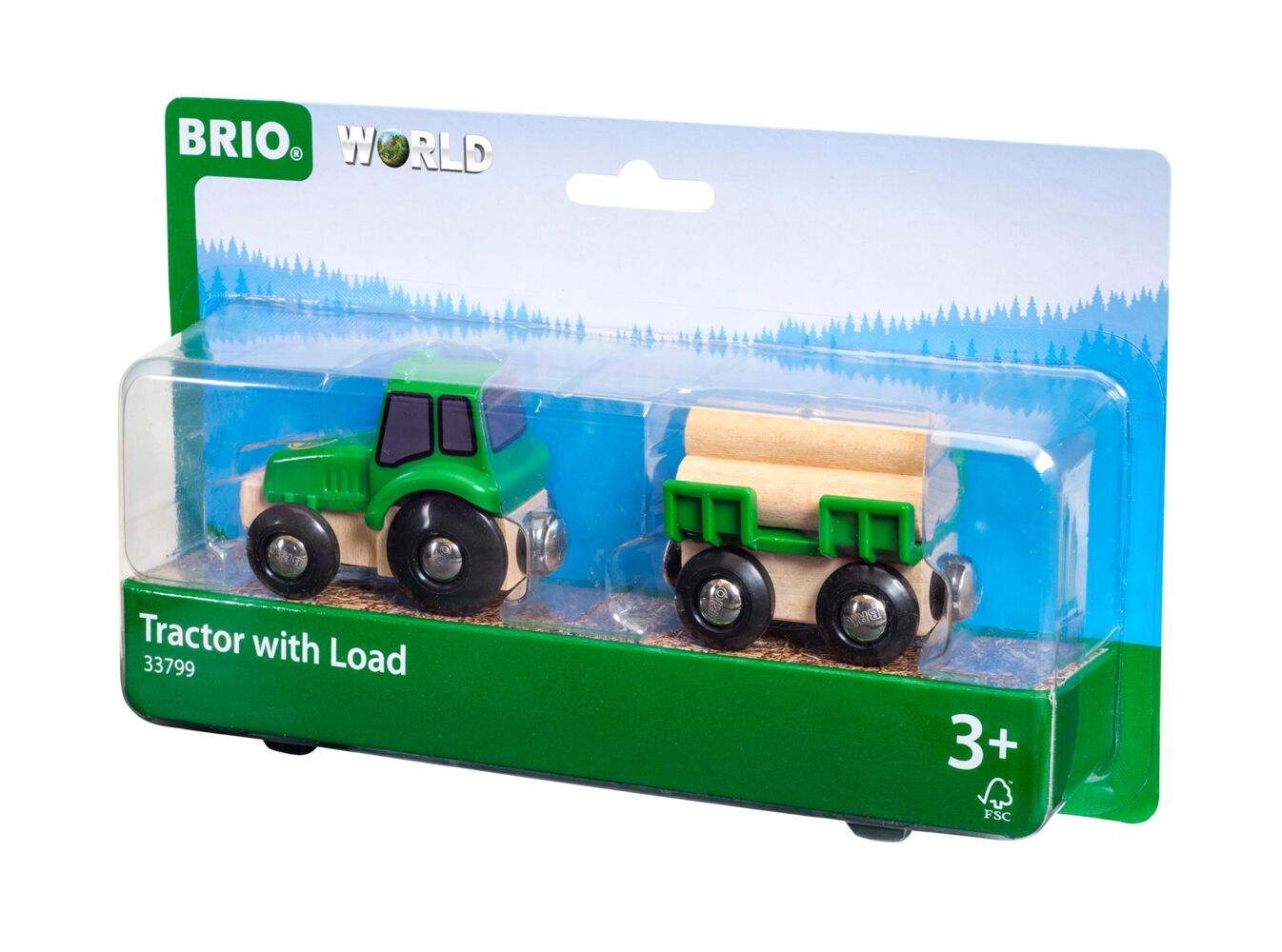 Brio 63379900 Traktor Mit Holz-Anhänger - Image 8