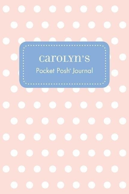 Carolyn‘s Pocket Posh Journal Polka Dot