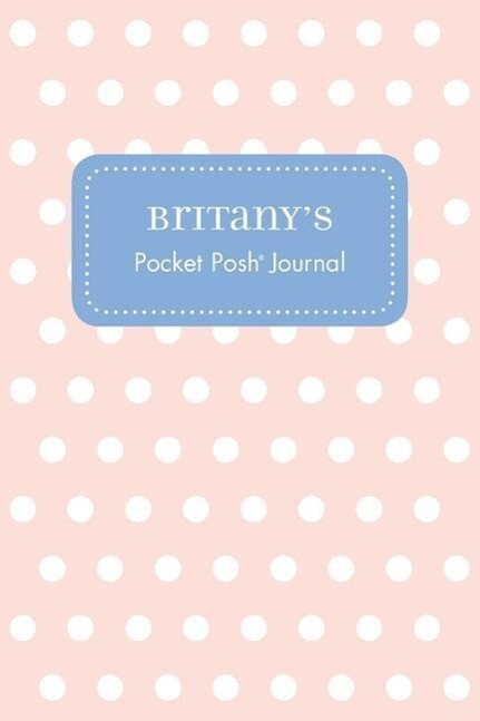 Britany‘s Pocket Posh Journal Polka Dot