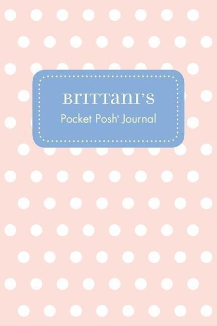 Brittani‘s Pocket Posh Journal Polka Dot