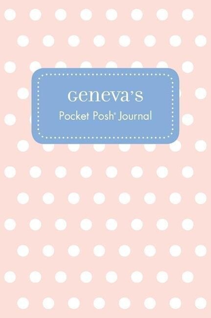 Geneva‘s Pocket Posh Journal Polka Dot