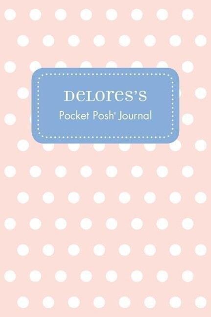 Delores‘s Pocket Posh Journal Polka Dot