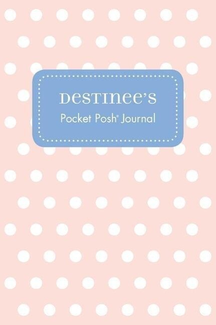 Destinee‘s Pocket Posh Journal Polka Dot
