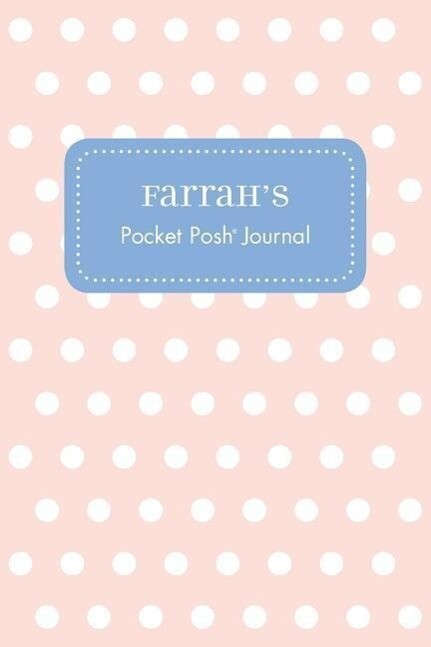 Farrah‘s Pocket Posh Journal Polka Dot