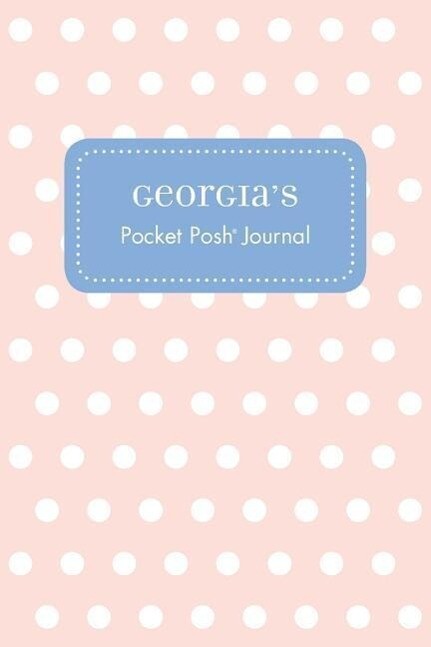 Georgia‘s Pocket Posh Journal Polka Dot