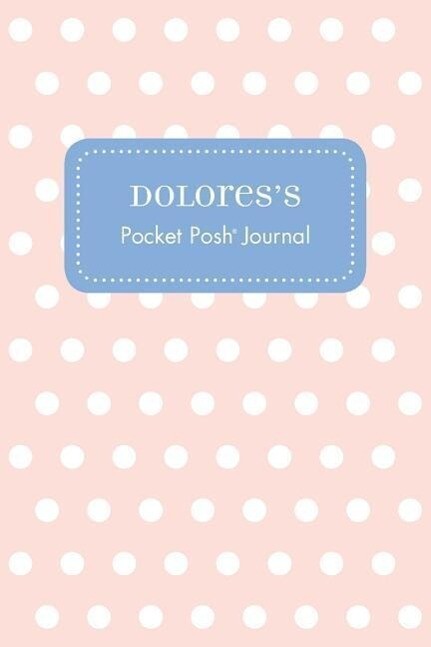 Dolores‘s Pocket Posh Journal Polka Dot