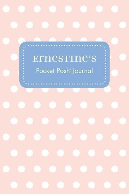 Ernestine‘s Pocket Posh Journal Polka Dot
