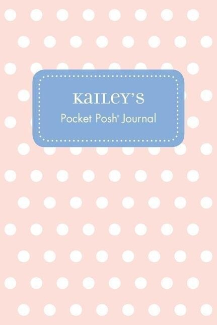 Kailey‘s Pocket Posh Journal Polka Dot