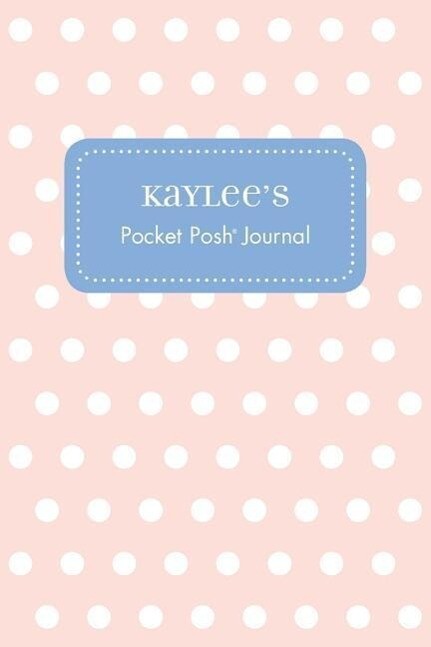 Kaylee‘s Pocket Posh Journal Polka Dot