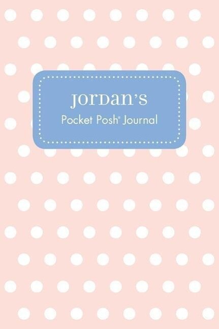 Jordan‘s Pocket Posh Journal Polka Dot