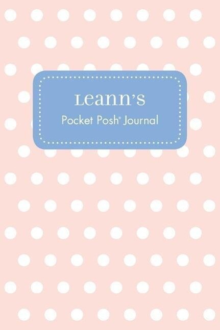 Leann‘s Pocket Posh Journal Polka Dot