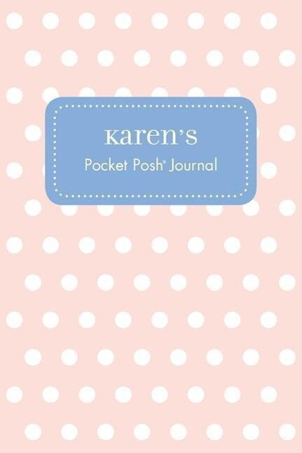 Karen‘s Pocket Posh Journal Polka Dot