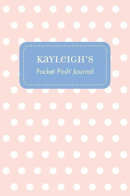 Kayleigh‘s Pocket Posh Journal Polka Dot