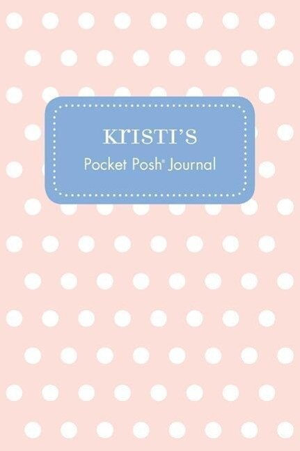 Kristi‘s Pocket Posh Journal Polka Dot